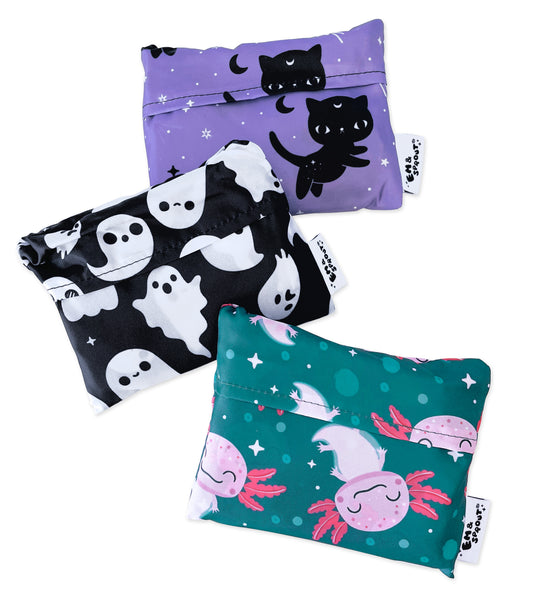 Ghost Friends Reusable Tote Bag