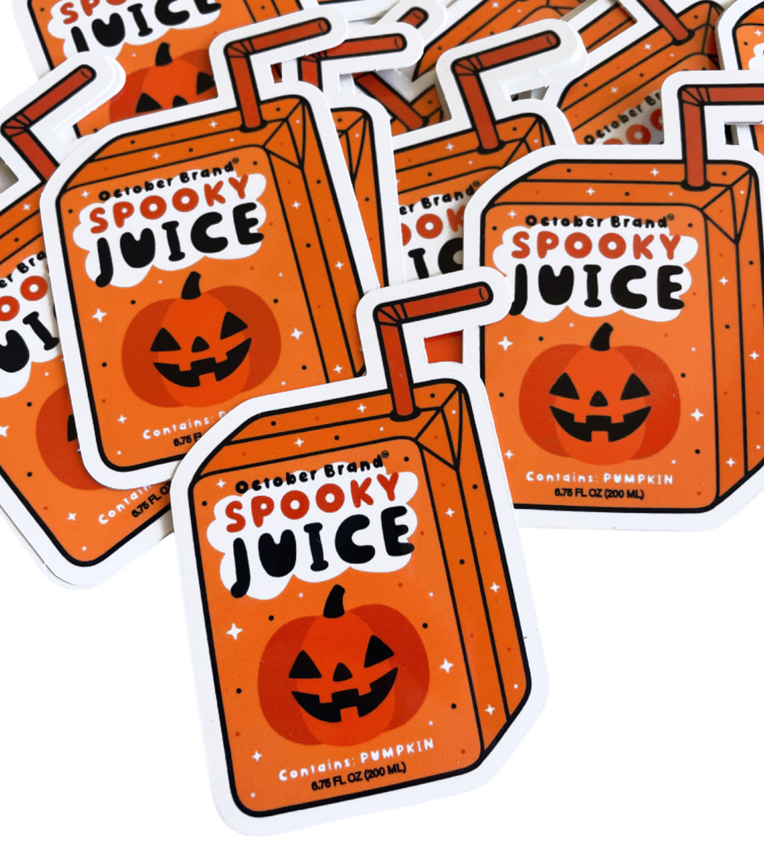 Spooky Juice Sticker Em & Sprout