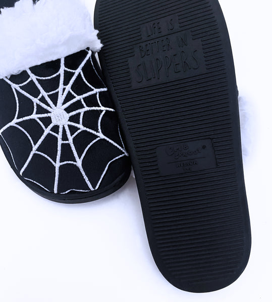 Spiderweb Slippers