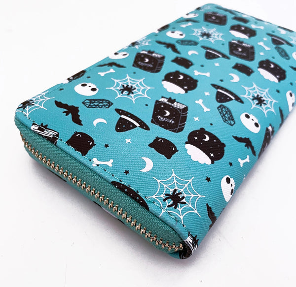 Teal Witchy Wallet