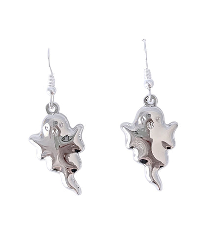 3-D Ghost Earrings