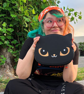 Midnight the Cat Crossbody Bag