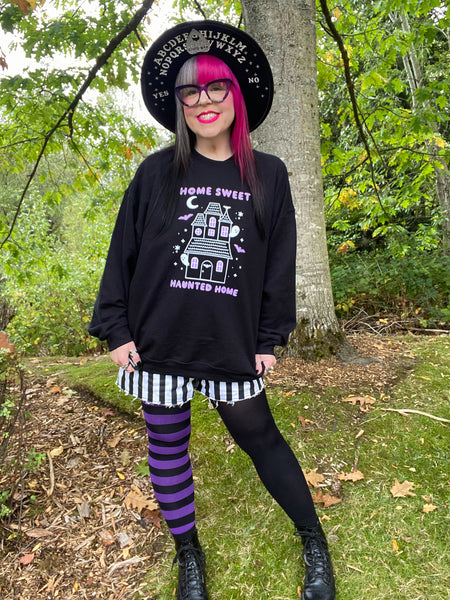 Home Sweet Haunted Home Crewneck Unisex Sweatshirt