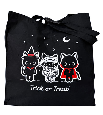 Trick Or Treat Cats Tote Bag