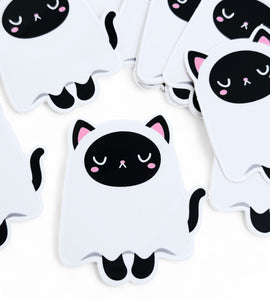 Cat Ghost Sticker