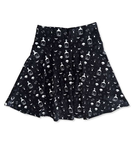 Witchy Potions Athletic Skort - Skirt with Built in Shorts - S-3X