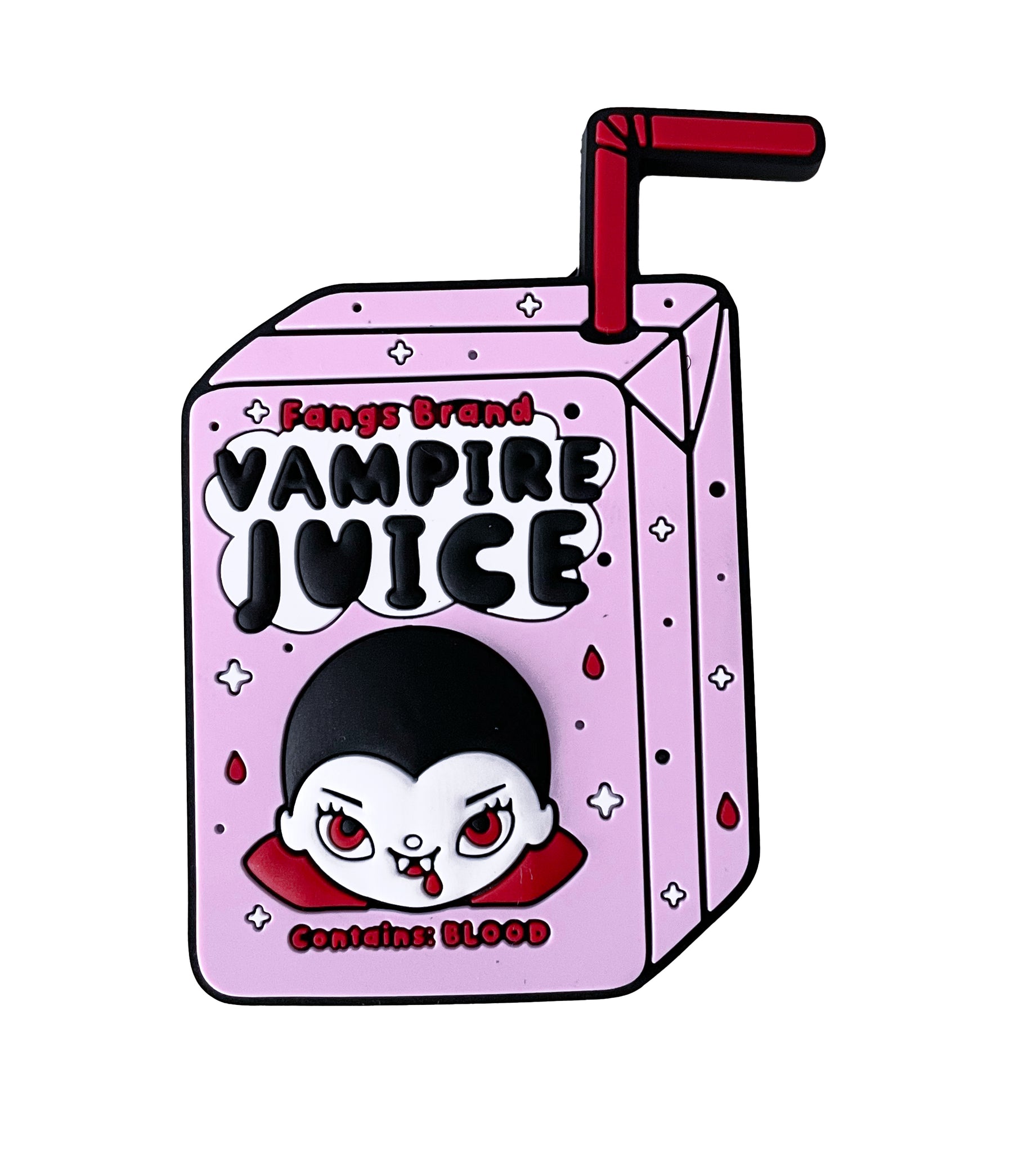 Vampire Juice PVC Rubber Magnet