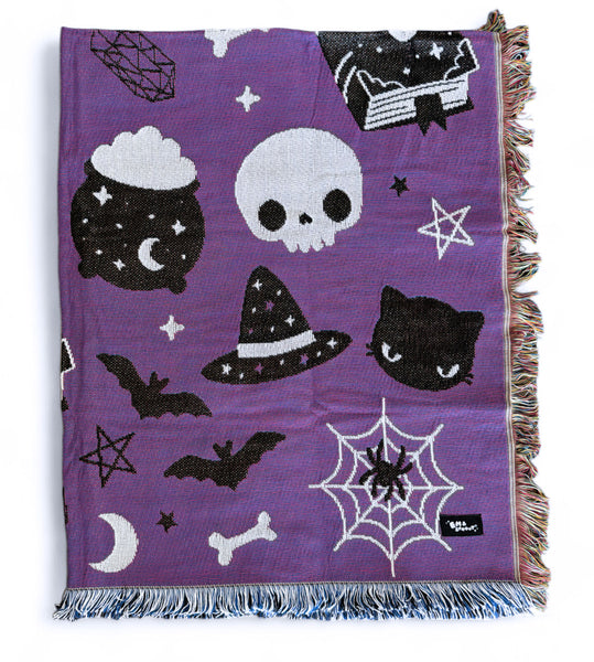 Witchy Magic Woven Blanket