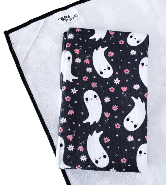 Floral Ghosts Terry Kitchen Towel - Set of Two