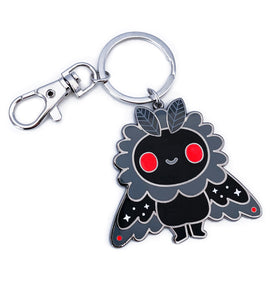 Mothman Enamel Keychain