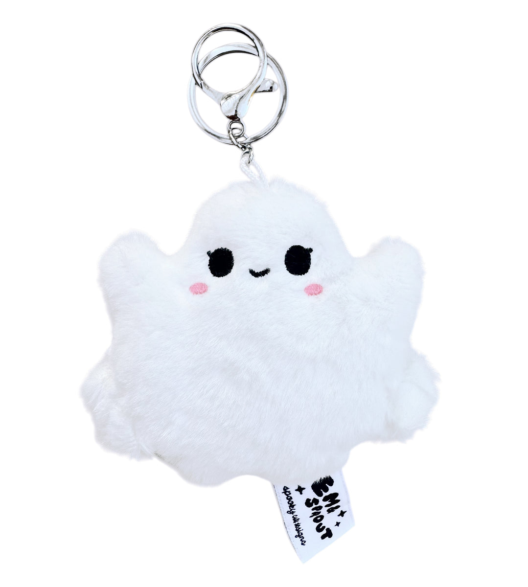 Ghost Plush Keychain – Em & Sprout