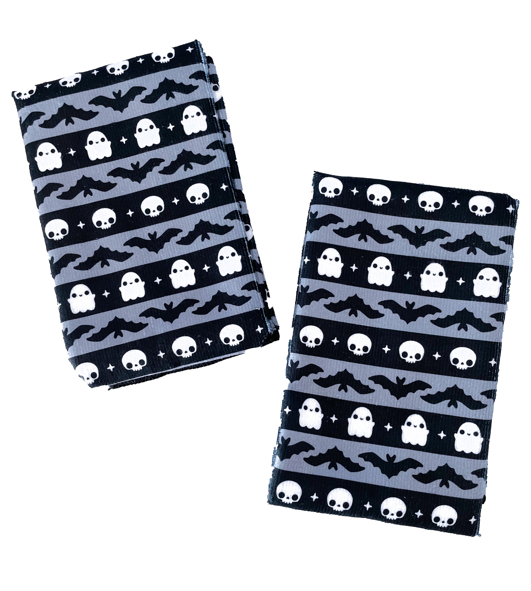 Spooky Stripes Terry Kitchen Towel - Set of Two