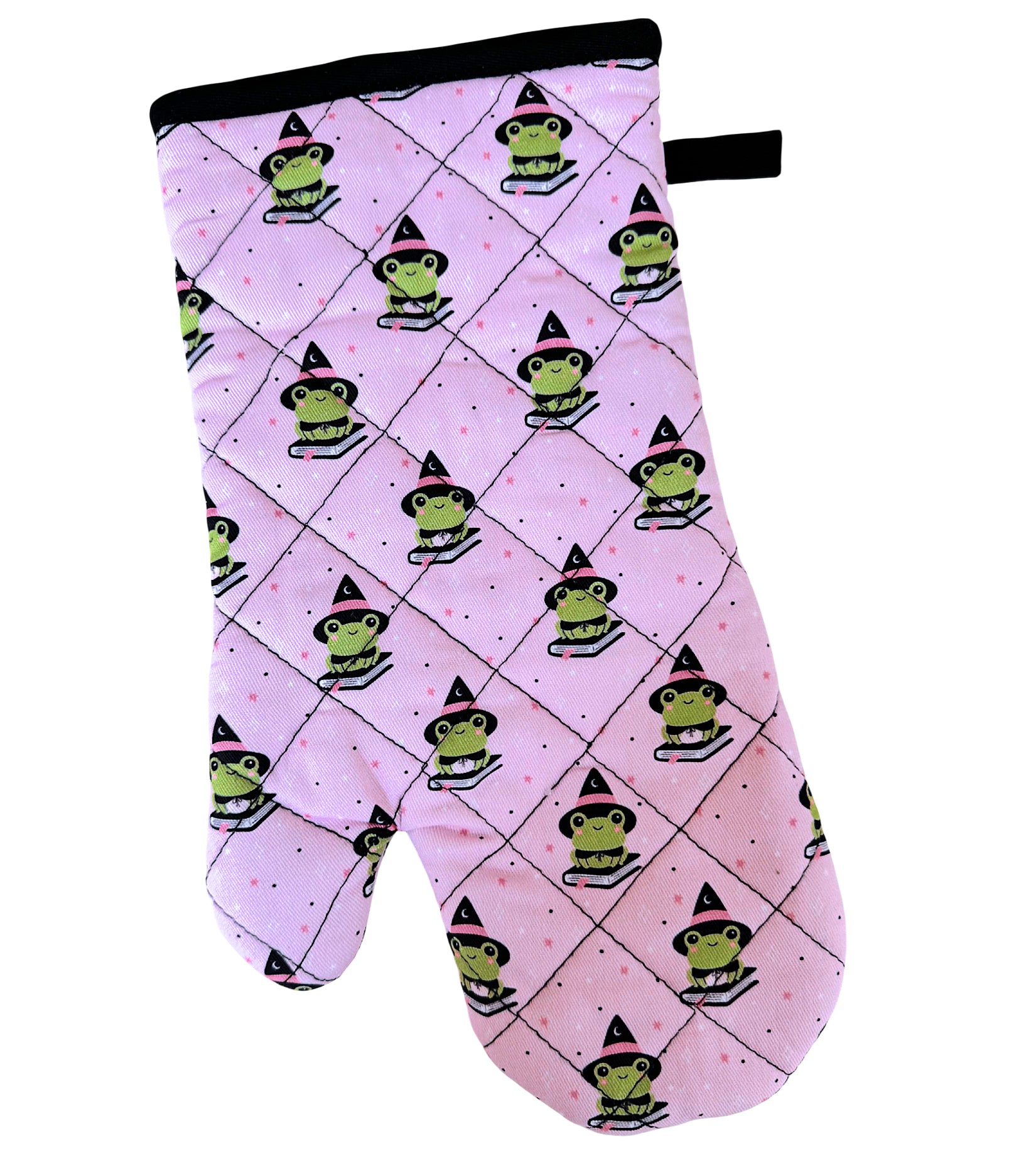 Frog Witch Oven Mitt