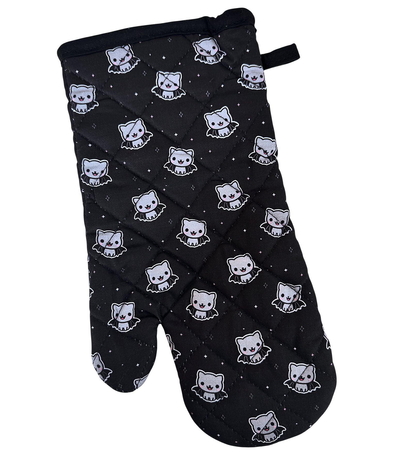 Bat Cat Oven Mitt