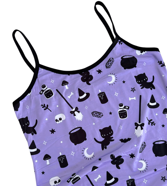 Witchy Things Strappy Night Dress - Sizes S-3X