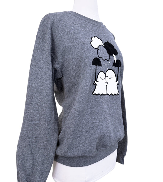 Umbrella Ghosts Crewneck Unisex Sweatshirt