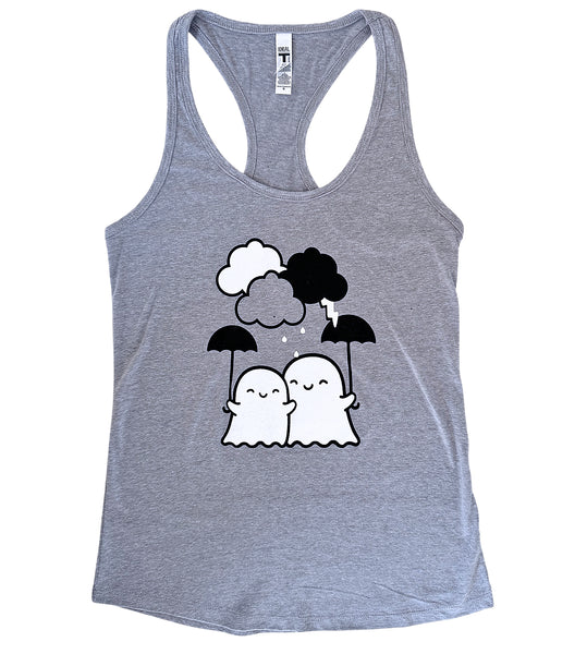 Umbrella Ghosts Tank Top