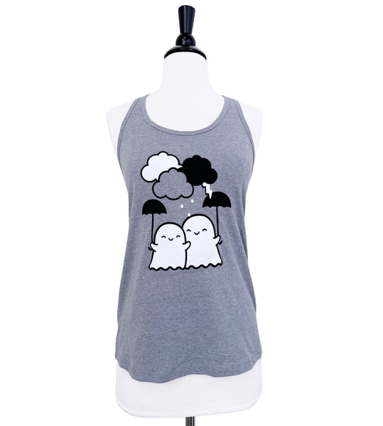 Umbrella Ghosts Tank Top