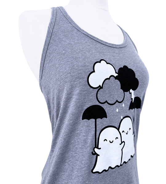 Umbrella Ghosts Tank Top
