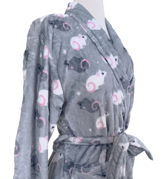 RATS Fluffy Robe - Sizes S to 3X