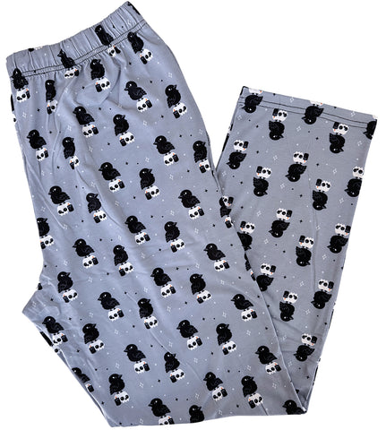 Crow & Skull Pajama Pants - Sizes S-4X
