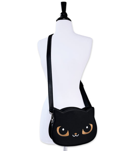 Midnight the Cat Crossbody Bag