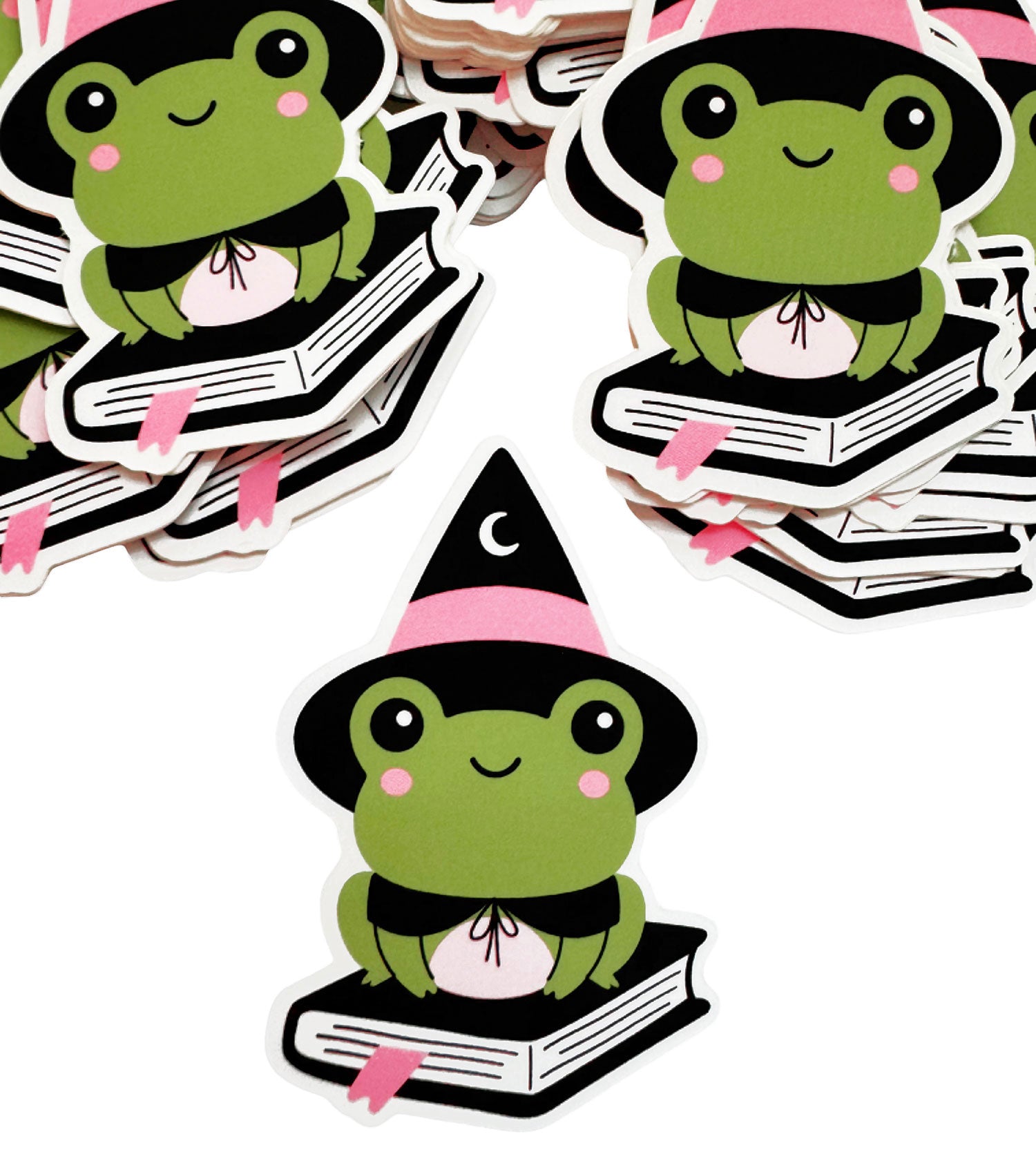 Frog Witch Sticker