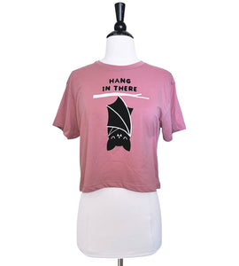 Hang In There Crop Tee