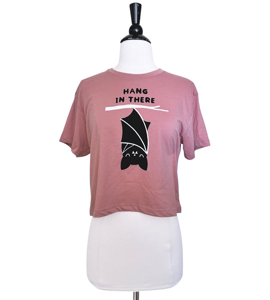 Hang In There Crop Tee