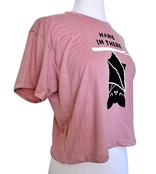 Hang In There Crop Tee