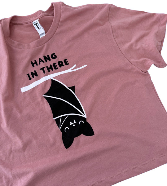 Hang In There Crop Tee
