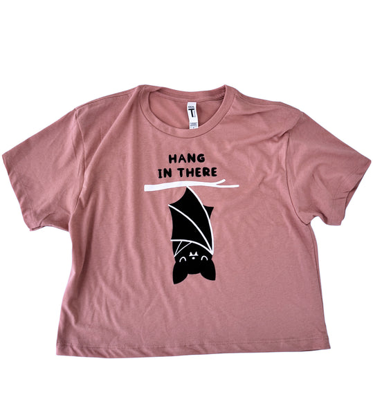 Hang In There Crop Tee