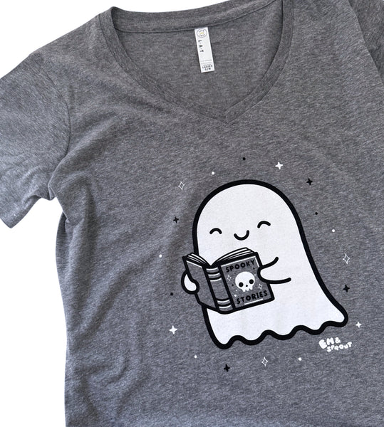Spooky Stories Ghost Pajama Night Dress - Sizes S-3X