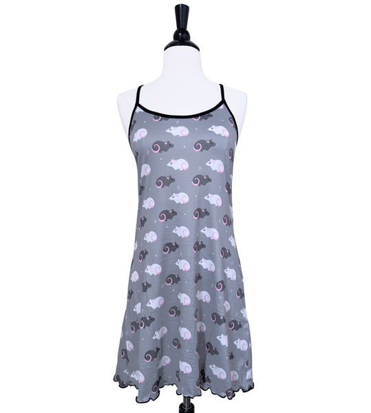 RATS Strappy Night Dress - Sizes S-3X