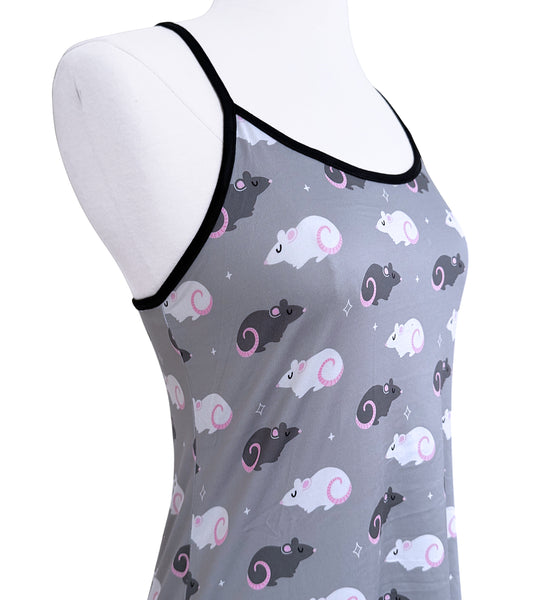 RATS Strappy Night Dress - Sizes S-3X