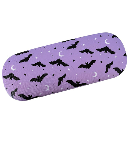 Lavender Bats Eyeglasses Case
