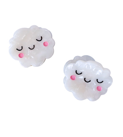 Mini Cloud Claw Clip - Set of Two