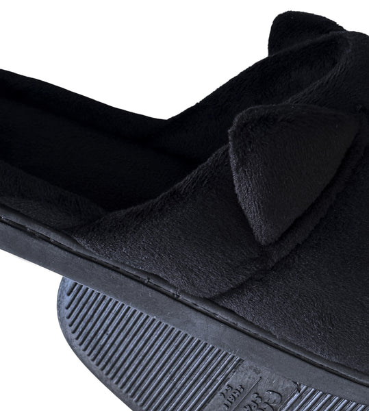 Black Cat Slippers