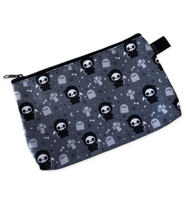 Grim Reaper Makeup Bag or Anything Pouch