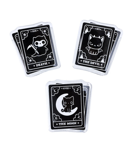 Kitty Tarot Binder Clips - Set of Three