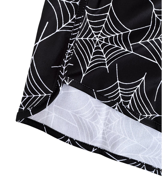 Spiderweb Shorts - Sizes S to 3X