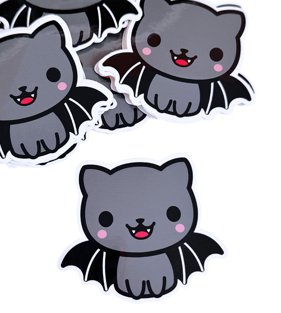 Bat Cat Sticker