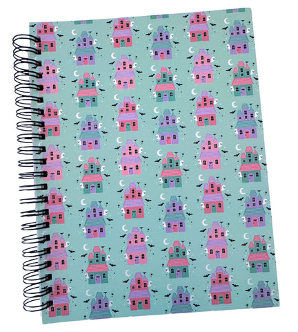 Haunted House Spiral Bound Note Book