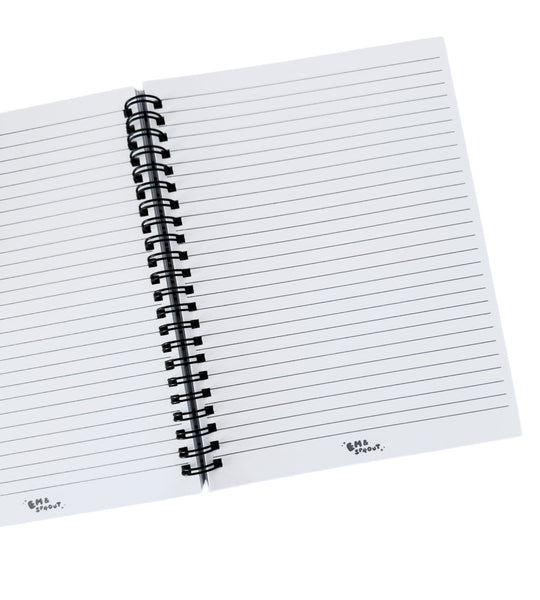 Home Sweet Haunted Home Spiral Bound Note Book