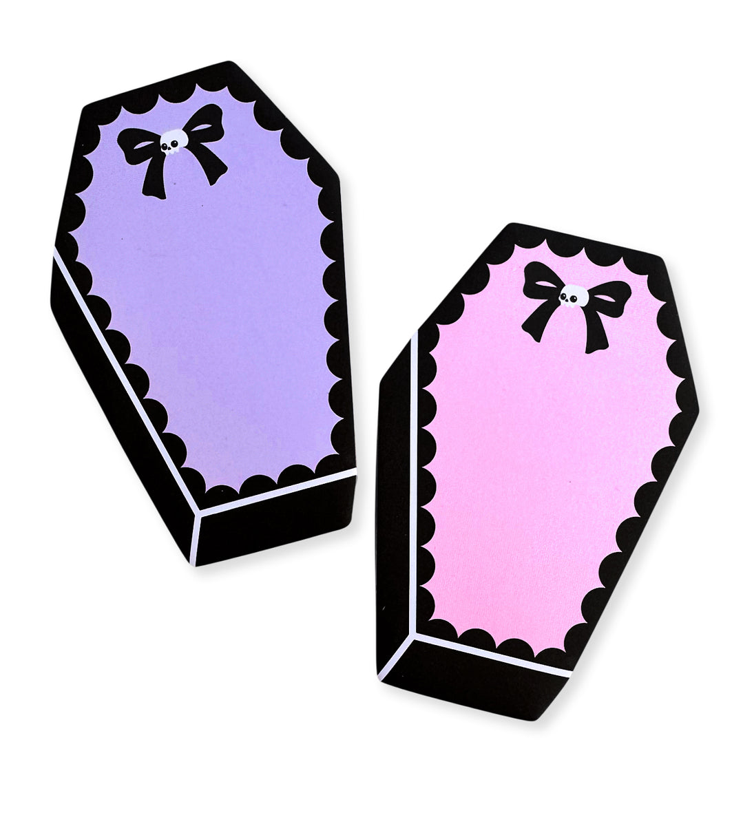 Coffin Sticky Notes - Set of Two – Em & Sprout
