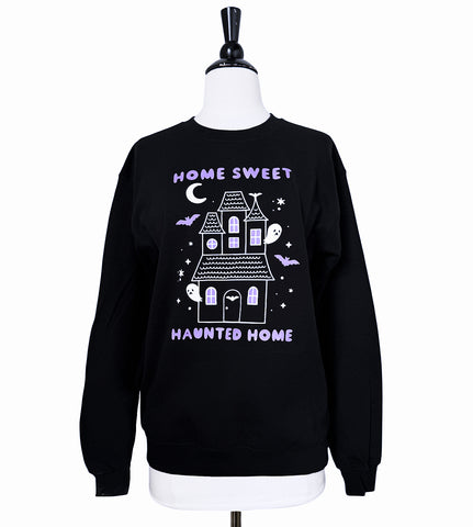 Home Sweet Haunted Home Crewneck Unisex Sweatshirt