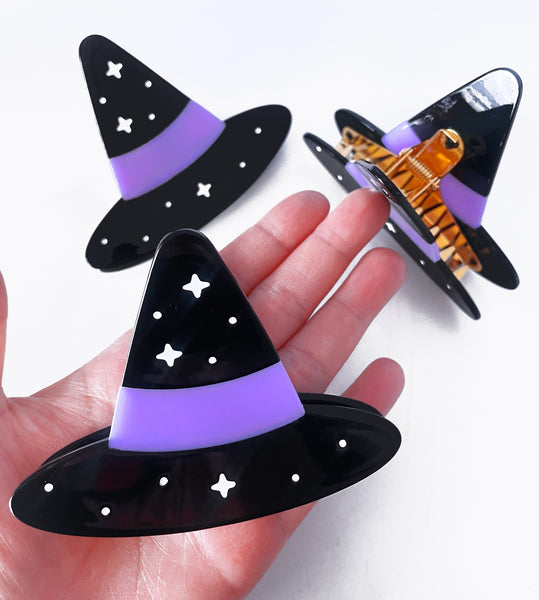 Witch Hat Claw Clip