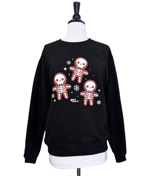 Gingerdead Spooky Christmas Crewneck Unisex Sweatshirt