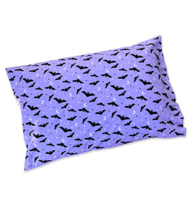 Lavender Bats Pillowcase Standard Size