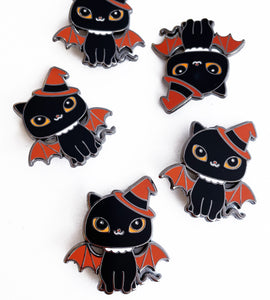 Witch Cat Enamel Pin